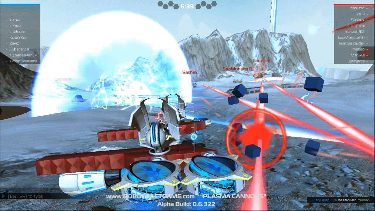 [26/03/2015] Robocraft - Sicherlich hat der eine oder andere von euch als Kind versucht, einen Roboter zu bauen und ist kläglich gescheitert, nachdem sich die mit Batterien ausgestatteten Pappkartons nicht bewegten. Einen Kindheitstraum erfüllt ihr euch stattdessen mit dem kostenlosen Early-Access-Titel Robocraft und designt eure eigenen Robo-Fahrzeuge und -Fluggeräte.