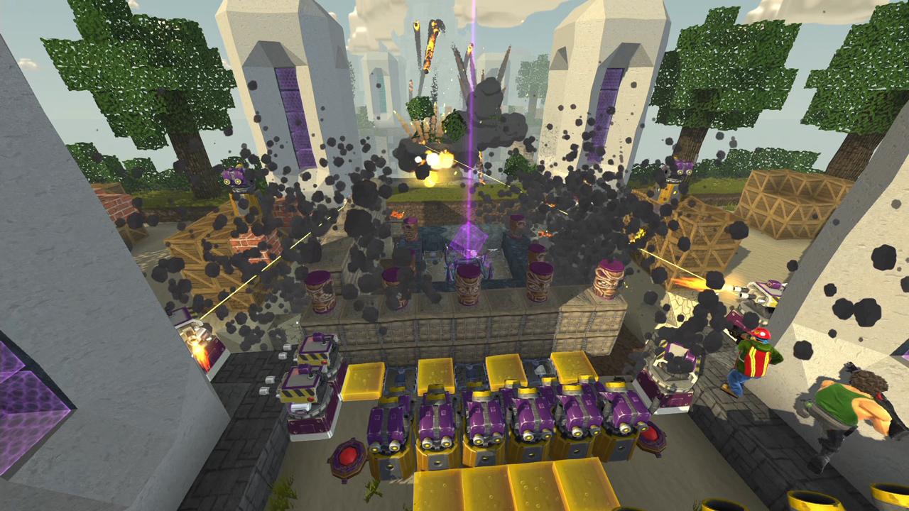 [13/04/2015] Spiele in Minecraft-Optik - Mojang hat die Bauklotz-Optik und entsprechend aufgebaute Spielwelten mit Minecraft salonfähig gemacht. Terasology, Castle Story, Masterspace, Guncraft, Cubeworld, 3079, Starforge, Block Story, Block Fortress, Blockland, Ace of Spaces, Castle Miner Z, Survivalcraft - wir könnten die Liste ewig weiterführen. Viele Spiele davon haben zudem auch spielerisch erstaunlich viel gemeinsam. Wer's braucht...