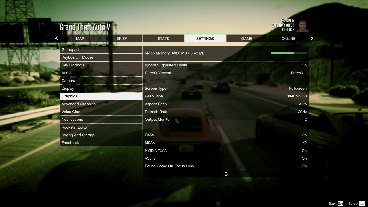 [08/04/2015] Die Grafik- und Steuerungsoptionen in der PC-Version von GTA 5. (2)