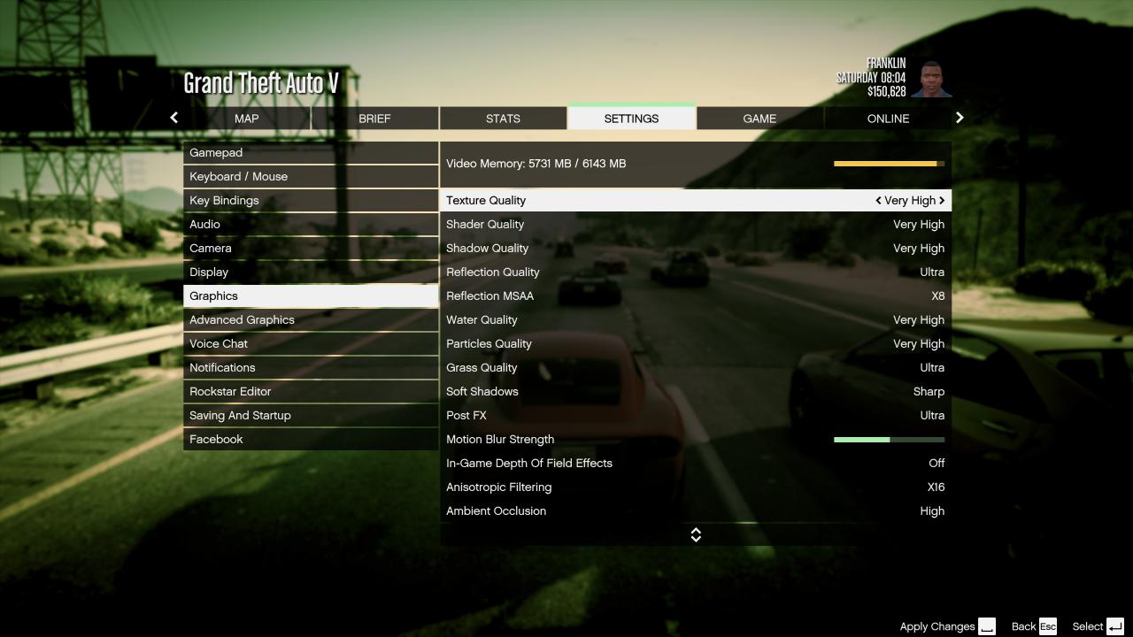 [08/04/2015] Die Grafik- und Steuerungsoptionen in der PC-Version von GTA 5. (4)