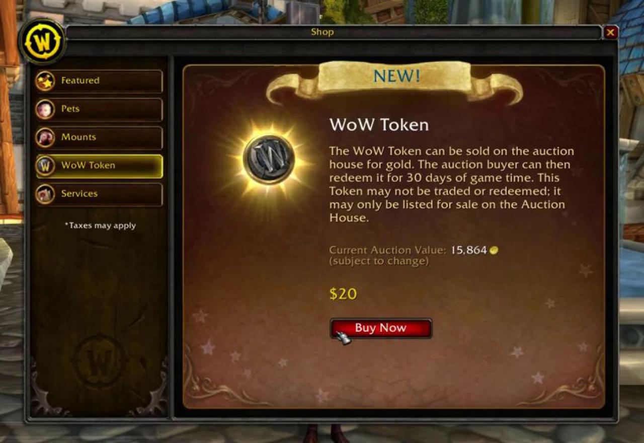 [07/04/2015] Seit wenigen Stunden ist die WoW-Marke im Blizzard-Shop erhältlich. (1)