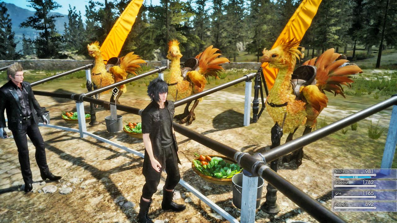 [08/04/2015] Pflicht: Natürlich dürfen auch in FF XV serientypische Elemente wie die Chocobos nicht fehlen. Leider könnt ihr die possierlichen Tiere in der Demo nicht reiten.