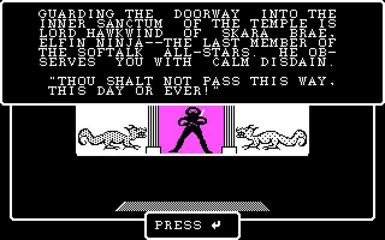 [01/04/2015] Beinharter Oldie: Der Klassiker Wizardry IV: The Return of Werdna von 1987 gilt auch heute noch zurecht als eines der knackigsten Rollenspiele aller Zeiten.