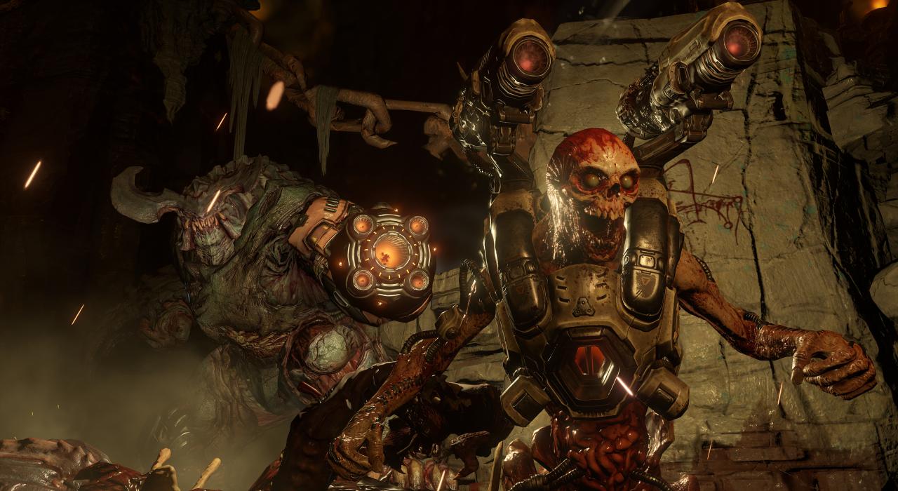[15/06/2015] Die E3-Gameplay-Demo geizte nicht mit alten Bekannten. Der brachiale Auftritt des Revenants stellte das Finale der rasanten Präsentation dar.