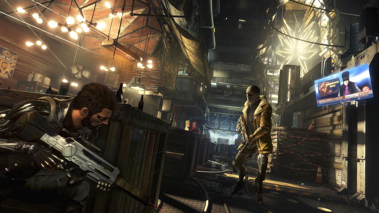 In Deus Ex: Mankind Divided habt ihr stets die Wahl zwischen aggressivem und lautlosem Vorgehen.