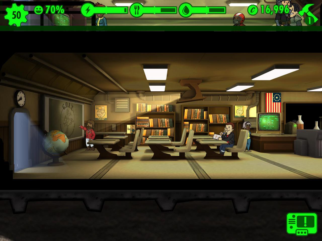 [15/06/2015] Fallout Shelter - Screenshots aus dem Vault-Manager (6)