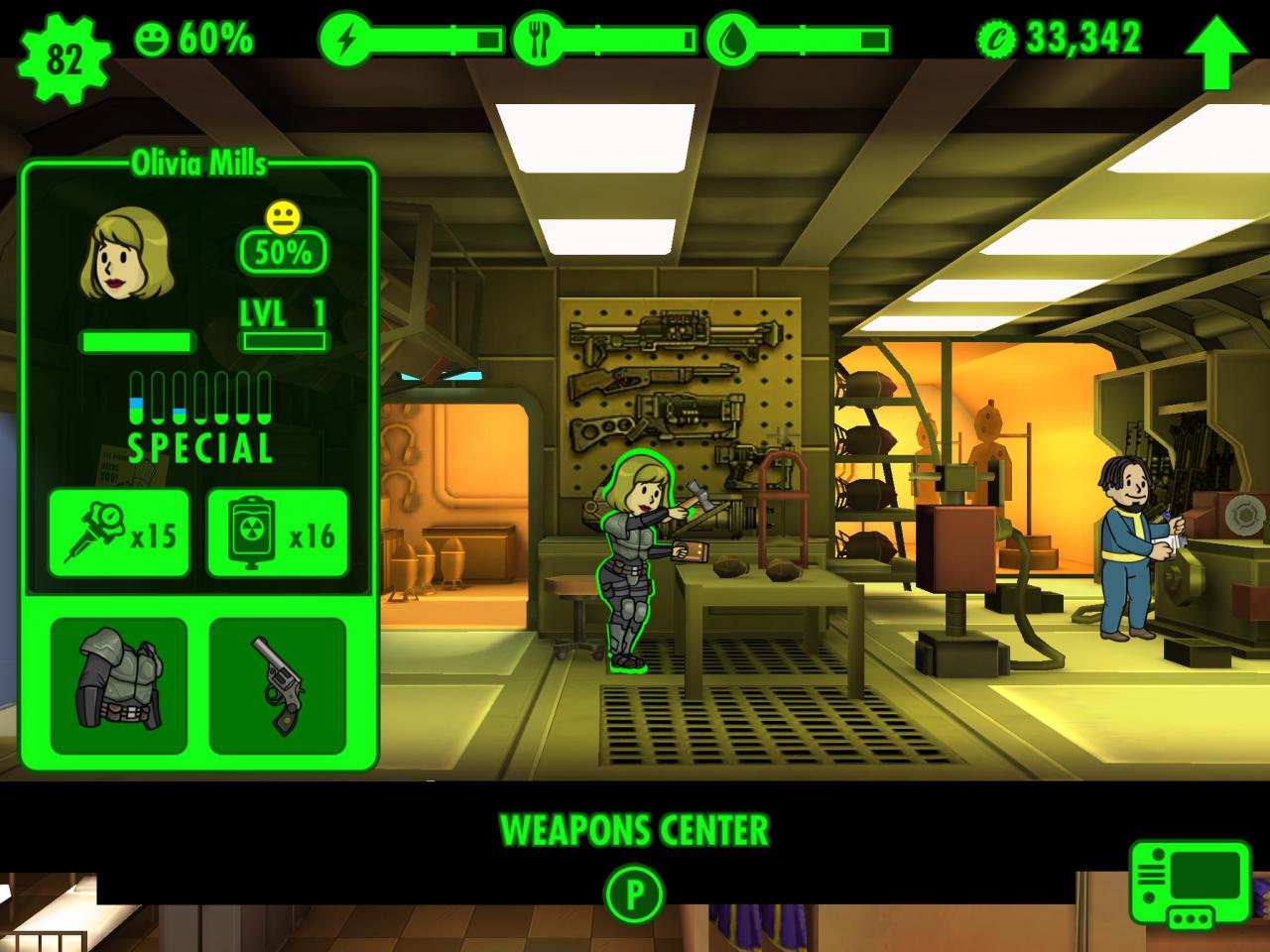 [15/06/2015] Fallout Shelter - Screenshots aus dem Vault-Manager (5)