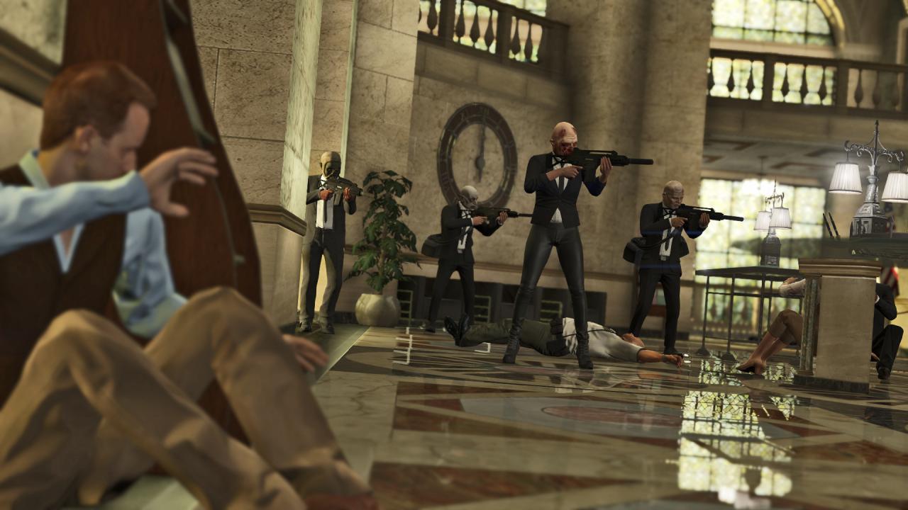 [15/06/2015] Online-Raubzüge sollte GTA 5 eigentlich schon zum Release der Konsolenversion bieten, Rockstar lieferte das Feature aber erst viel später per Patch nach.