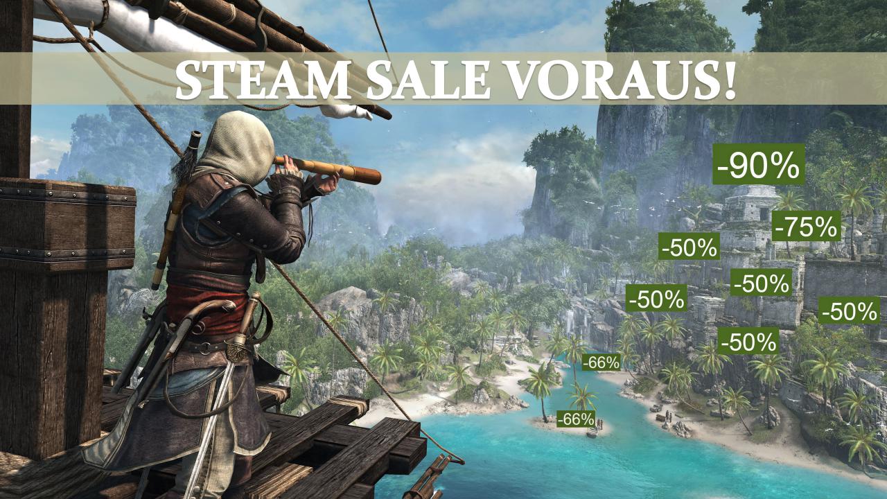 [05/06/2015] Wir liefern euch wichtige Tipps und Hinweise zum kommenden Steam Sale - damit spart ihr bares Geld.