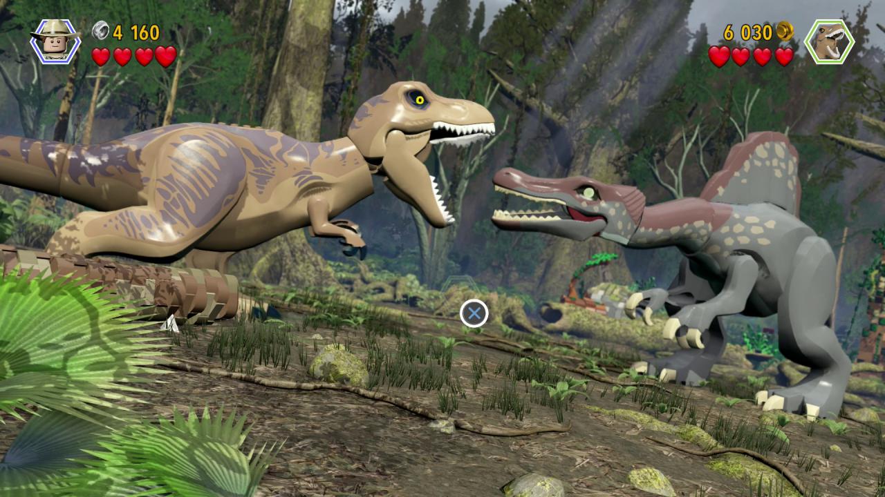 [10/06/2015] T-Rex vs. Spinosaurus: Diesen Kampf aus Jurassic Park 3 dürfen wir per QTE austragen.