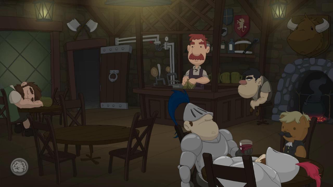 [13/07/2015] Kein gutes Adventure kommt ohne eine Bar aus. So begeben wir uns natürlich auch in Anna's Quest in eine Schenke und sprechen mit dem Wirt und den diversen Schnapsnasen.