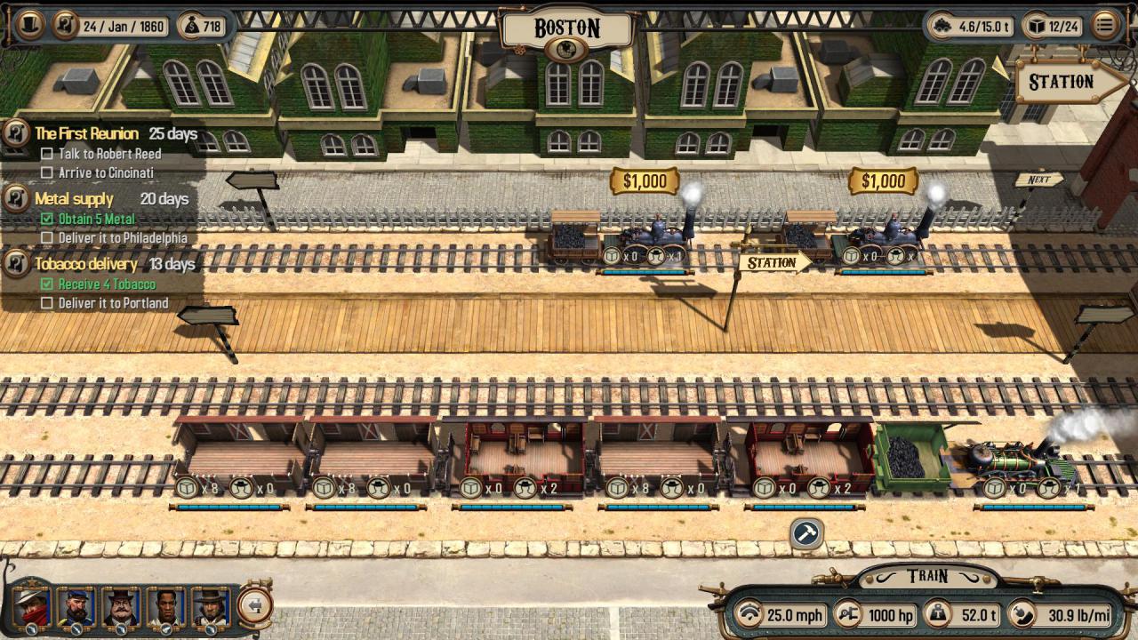 [29/07/2015] Screenshot aus Bounty Train - 2