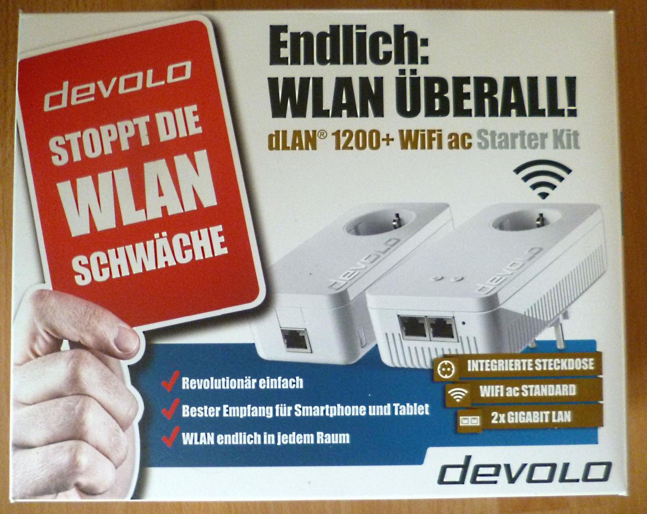 [23/07/2015] Für unseren Praxistest nutzen wir ein 1200er-WiFi-Starterkit.