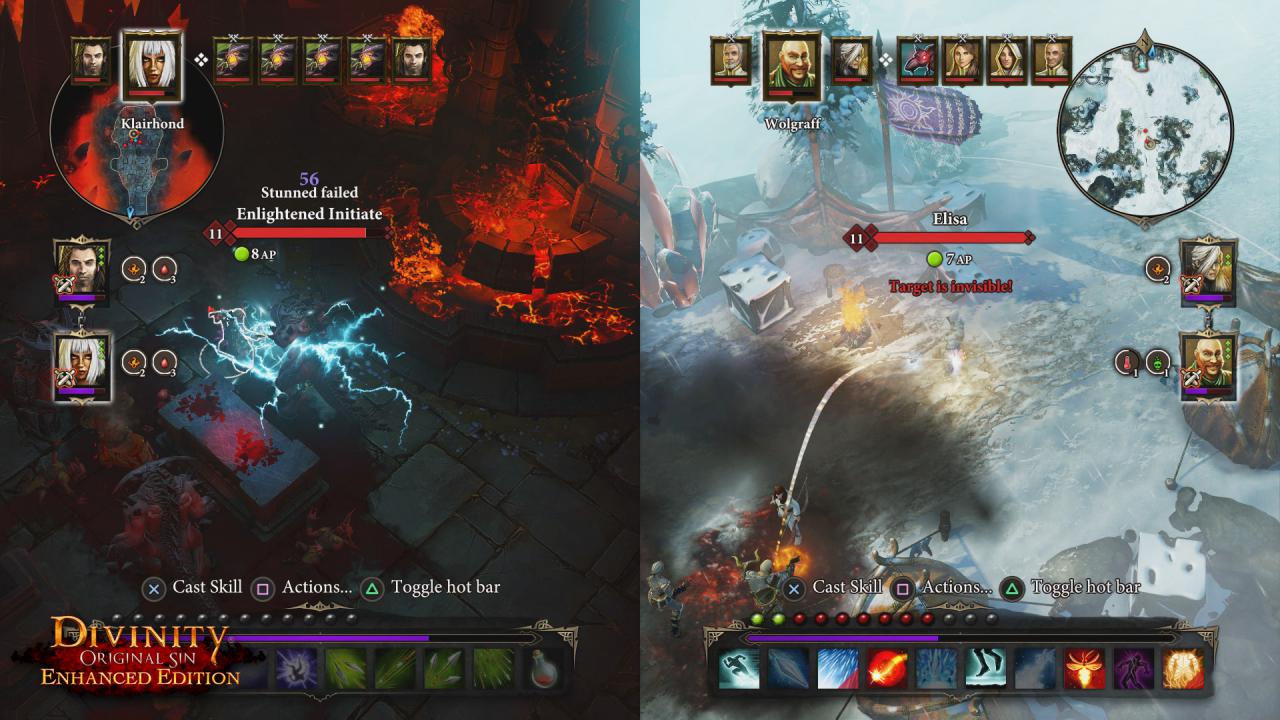[07/08/2015] Splitscreen-Koop-Modus: Da Divinity: Original Sin 2 auch für Playstation 4 und Xbox One erscheint, ist dieses Feature so gut wie gebongt, gibt es den Splitscreen-Modus doch auch in der für Konsolen entwickelte Enhanced Edition des Vorgängers. Fraglich noch, wie das Ganze mit eventuell vier Spielern funktioniert - das erste Artwork zu Original Sin zeigt ja bekanntlich vier Charaktere.