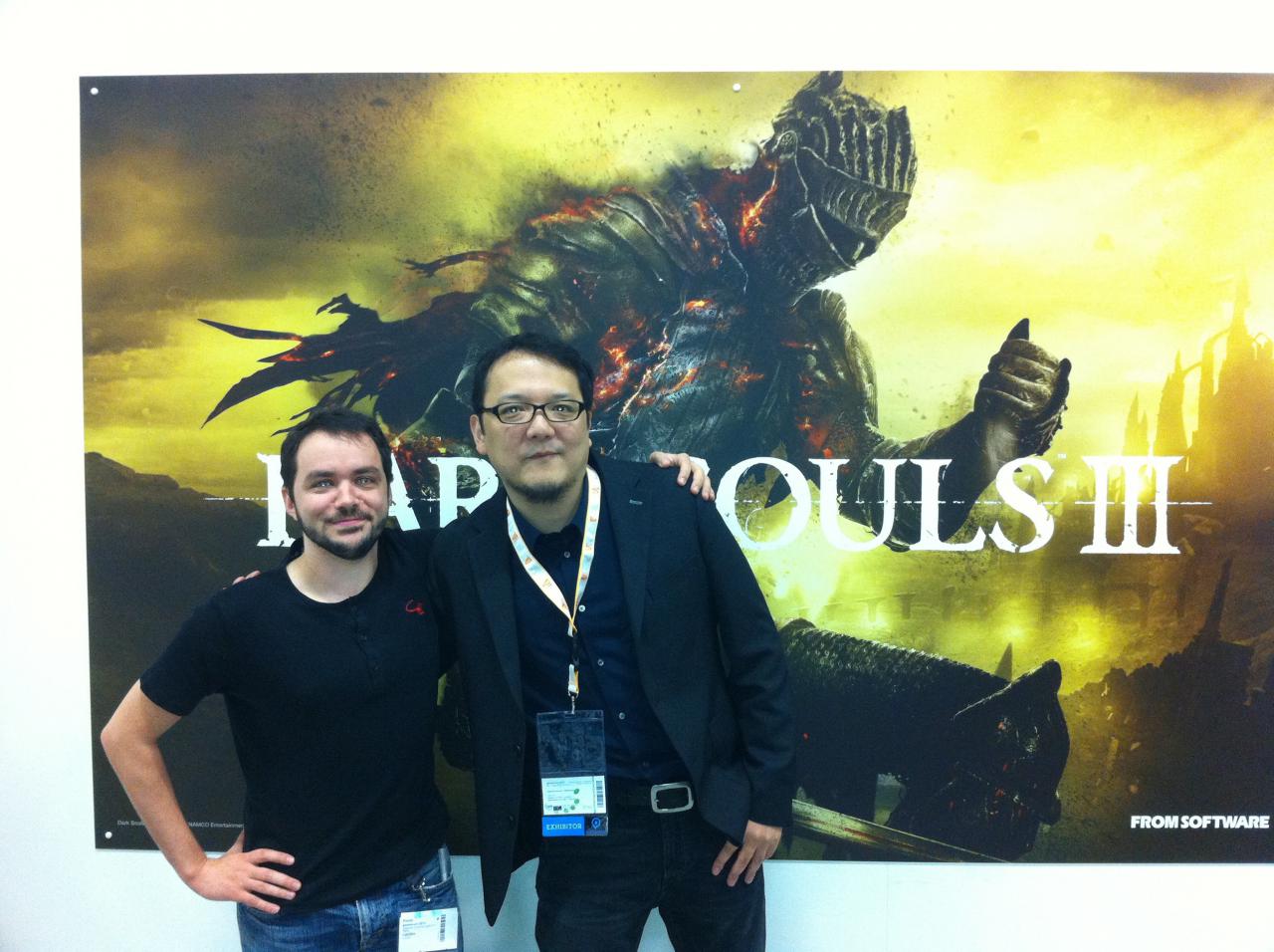[10/08/2015] Dark Souls 3 - Redakteur und Souls-Veteran Marco Cabibbo im Interview mit Serienschöpfer Hidetaka Miyazaki