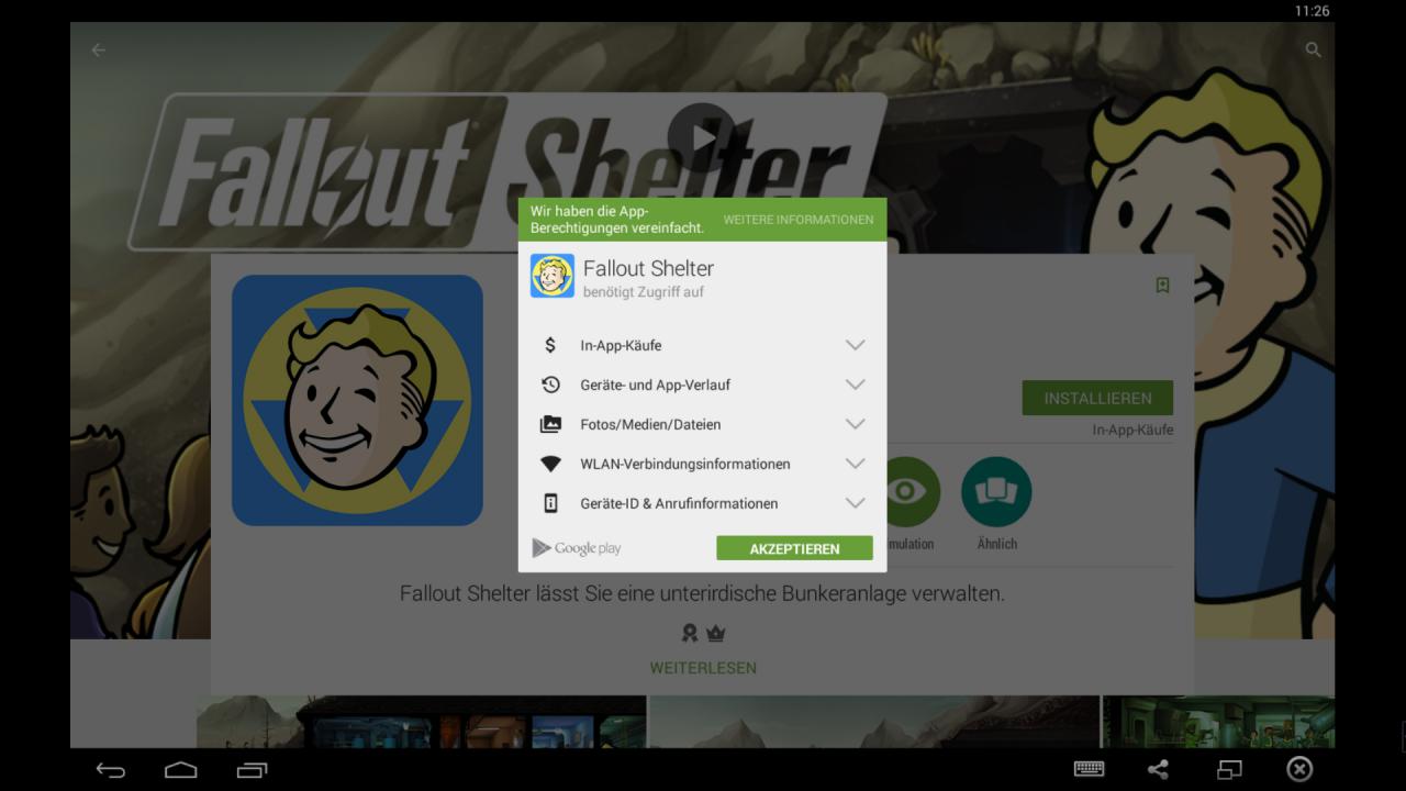 [17/08/2015] Stimmt allen Voraussetzungen zu und installiert das Spiel. Es kann sein, dass ihr Google Play Spiele und weitere Apps aktualisieren müsst. Das führt ihr einfach aus.