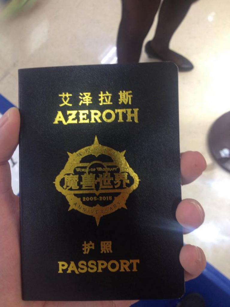 [24/08/2015] Chinesische Spieler erhalten einen Azeroth Pass für ein Abo, das 10 Jahre läuft.