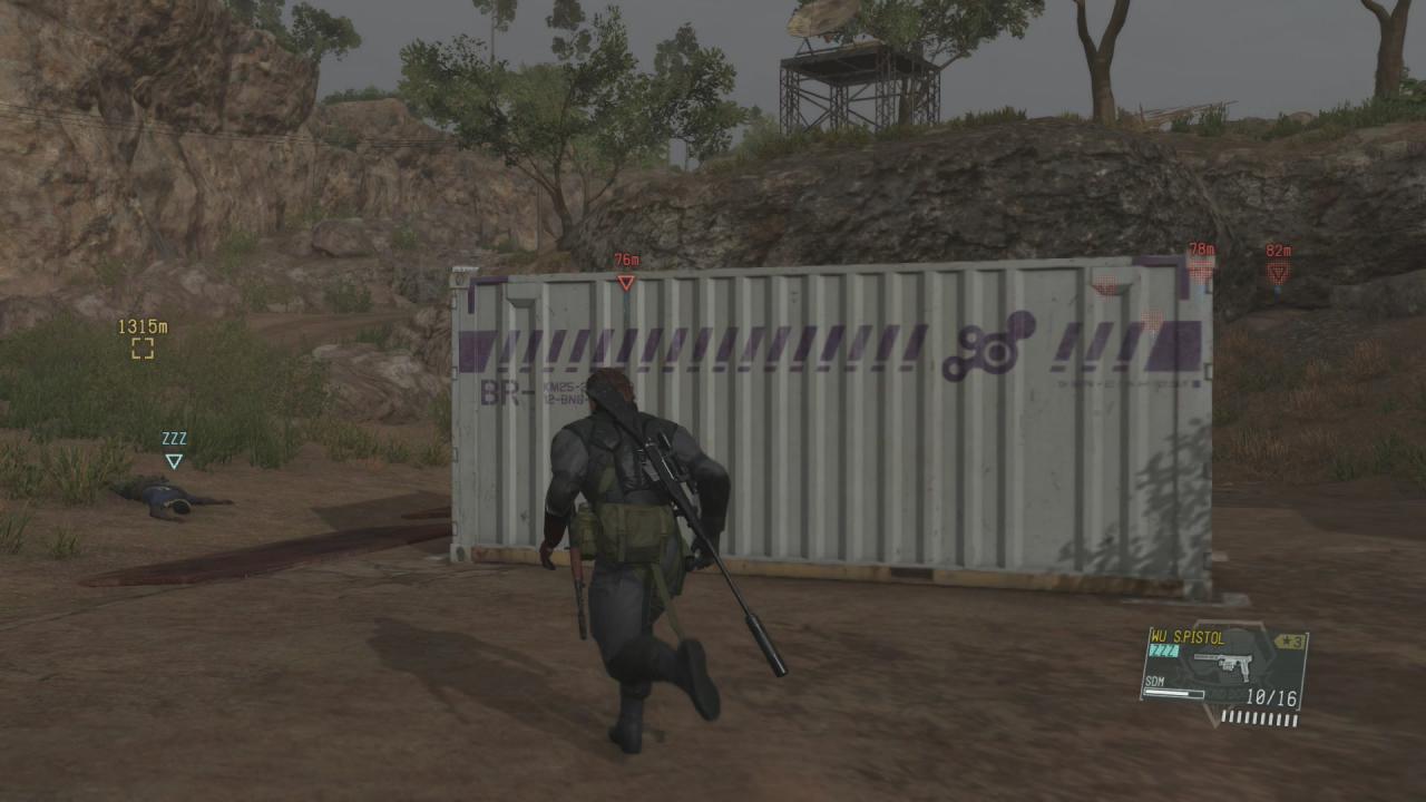 [09/09/2015] Schnappt euch die Ressourcen-Container im ersten Lager, damit ihr sie eurer Mother Base einverleibt.