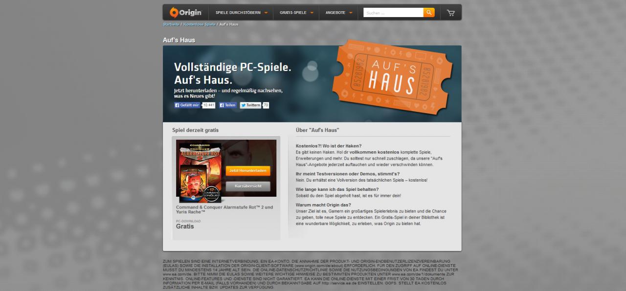 [16/09/2015] Command & Conquer: Alarmstufe Rot 2 und Yuri's Rache werden bei Origin verschenkt. (2)