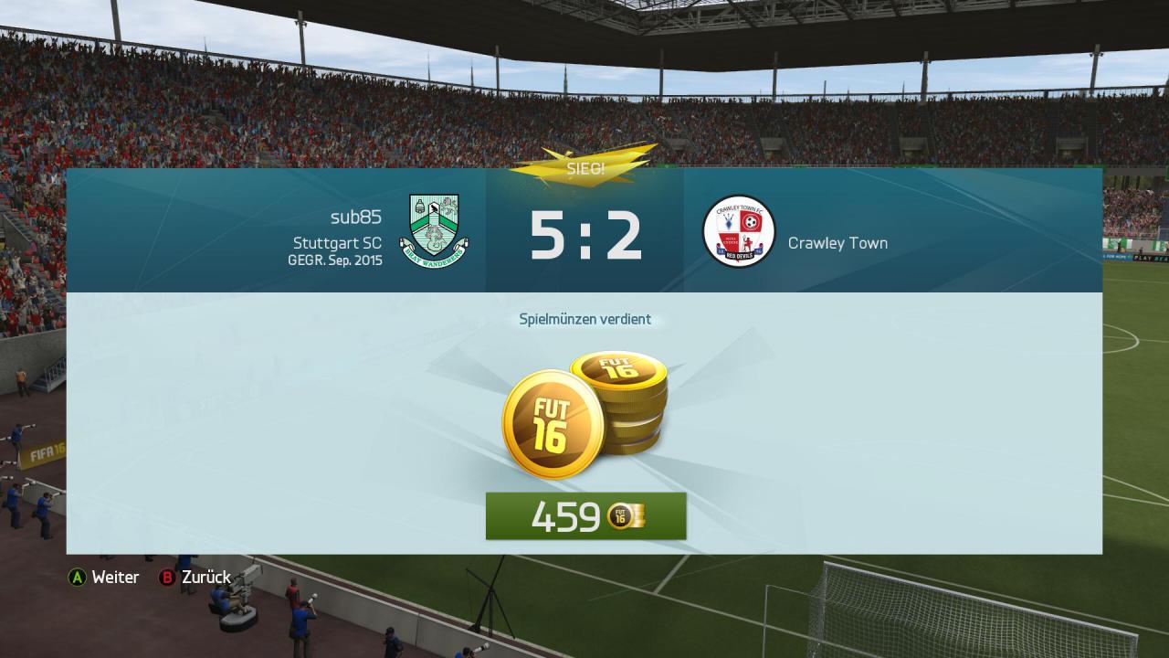 [25/09/2015] Spielt den FUT Draft-Modus, um Extra-Münzen zu sammeln.