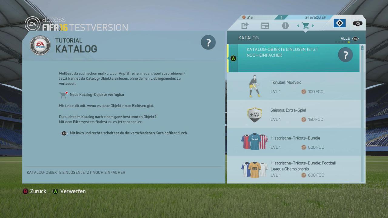 [23/09/2015] Weitere Screenshots zu unseren Tipps zu FIFA 16. Die Tricks funktionieren auf PC, PS4, Xbox One, Xbox 360 und PlayStation 3. (2)