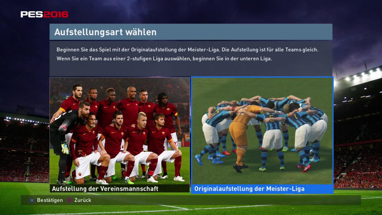 [23/09/2015] Wählt unbedingt die Originalaufstellung und nutzt das No-Name-Team!