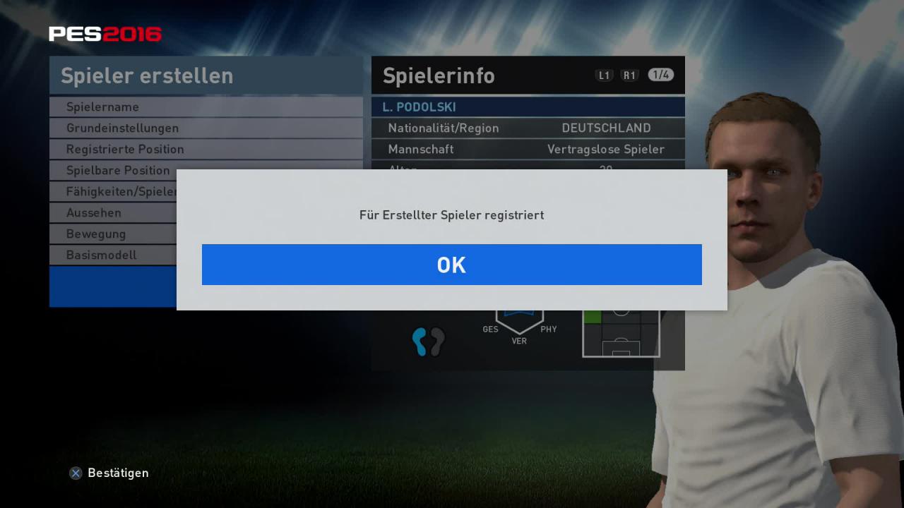 [22/09/2015] ... Dann wird eine Kopie des Spielers in 