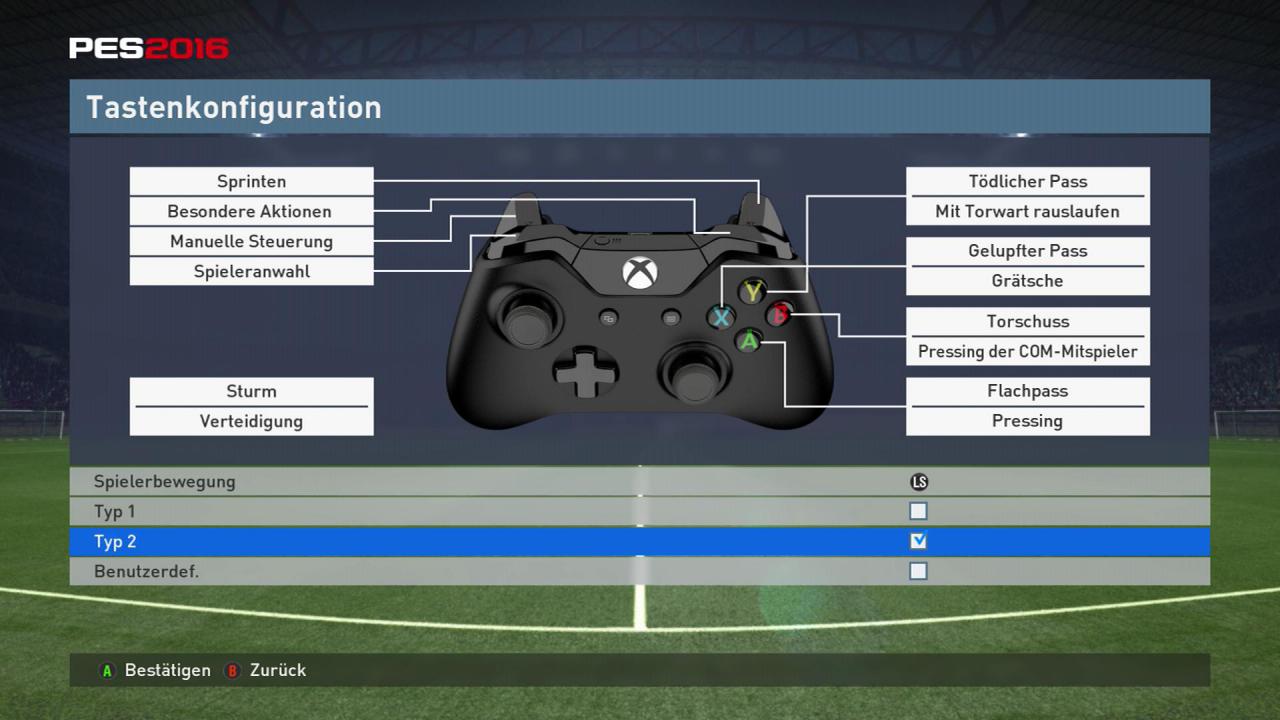 [14/09/2015] PES 2016 Tipps: Bevor ihr mit den ersten Matches in Pro Evolution Soccer 2016 beginnt, solltet ihr zunächst Einstellungen an der Spielsteuerung vornehmen. Bild aus der Demo