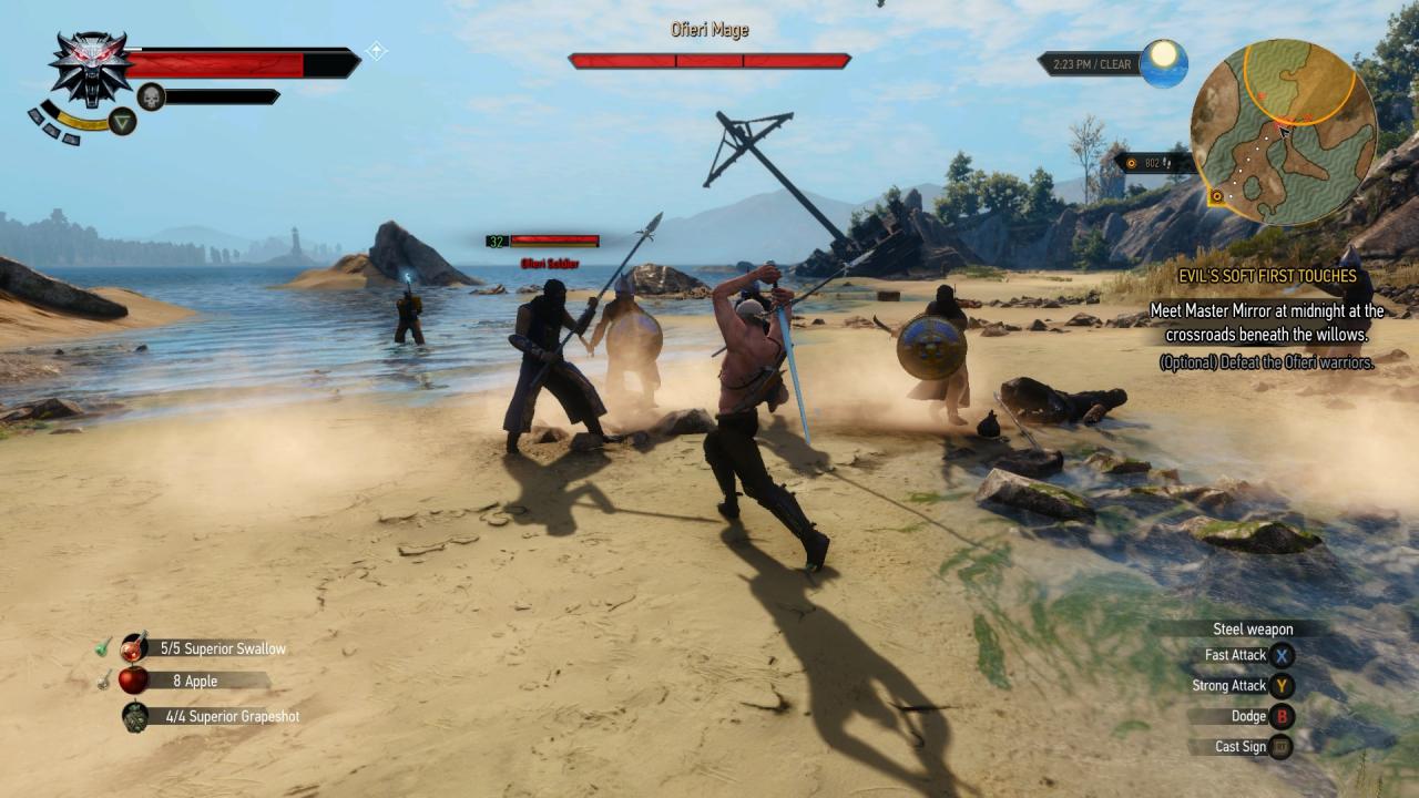 [09/10/2015] Der Schwierigkeitsgrad von Hearts of Stone fällt höher aus als im Hauptspiel The Witcher 3.