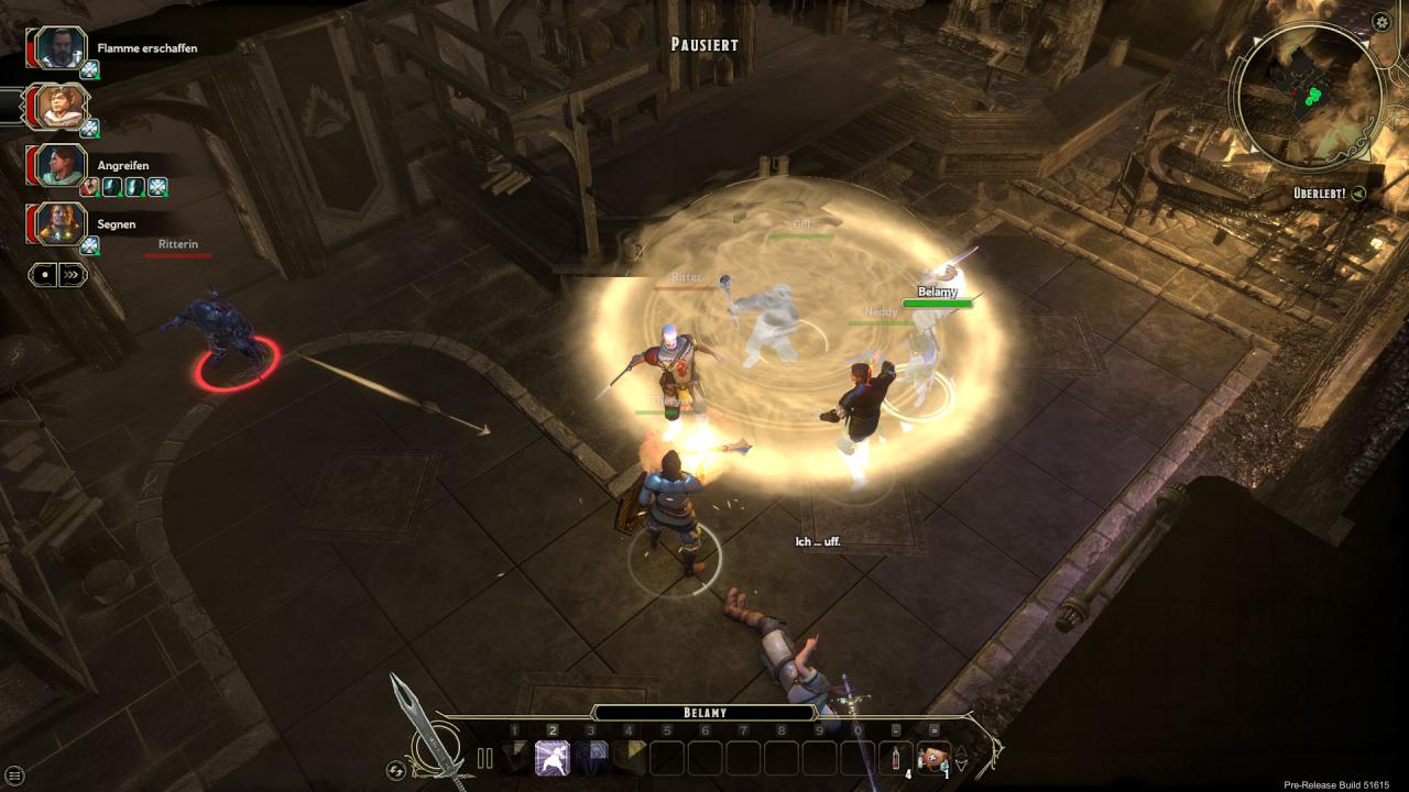 [19/10/2015] Sword Coast Legends: Nach der Intro-Sequenz startet das Tutorial, das uns an Neverwinter Nights erinnert.