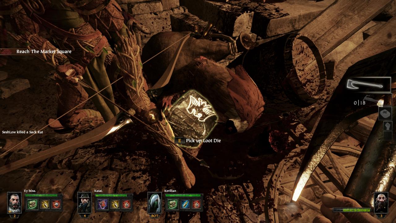 [29/10/2015] Jackpot: Wie bei den Treasure Goblins aus Diablo 3 trefft ihr manchmal auf die diebischen Sack Rats (...), die gleich einen ganzen Bonuswürfel für die Lootverteilung mit im Gepäck haben.