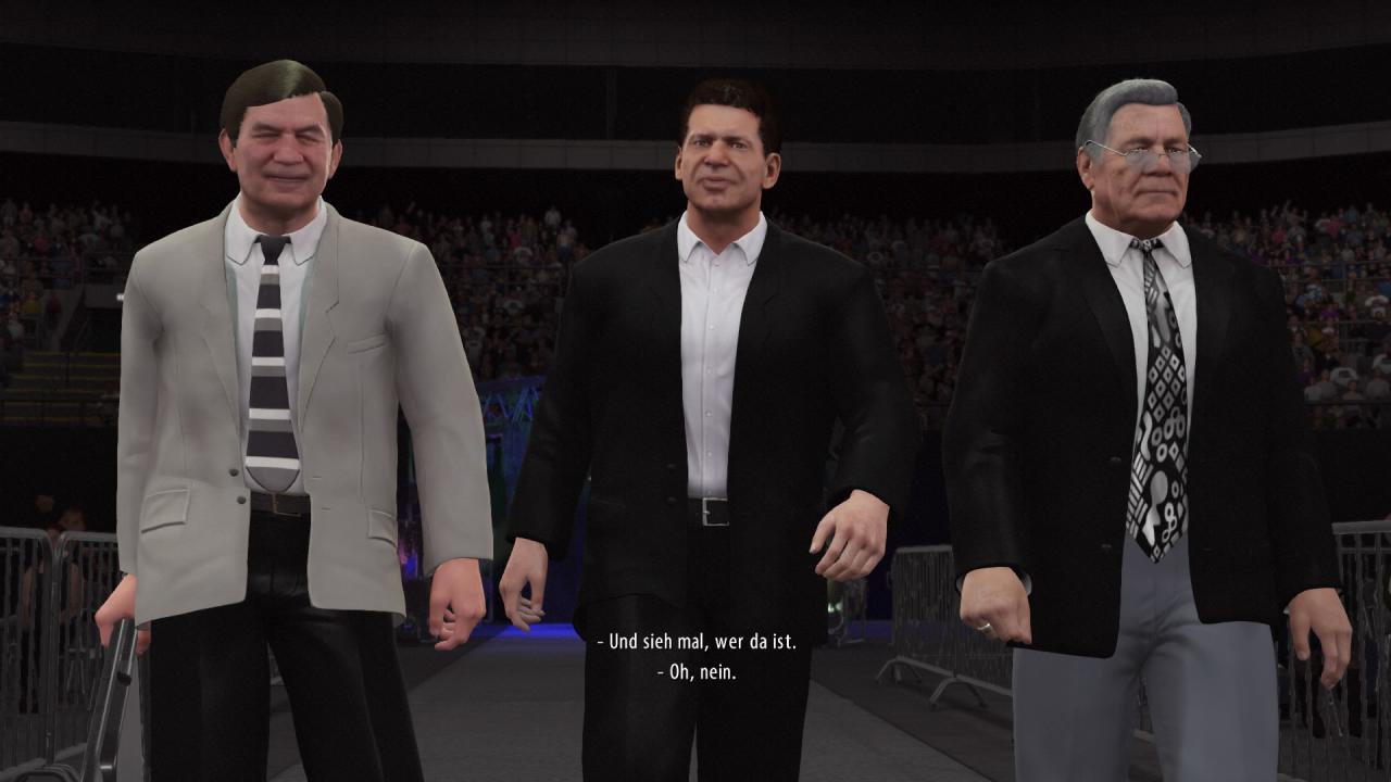 [30/10/2015] ... oder Vince McMahon und seine Stooges.