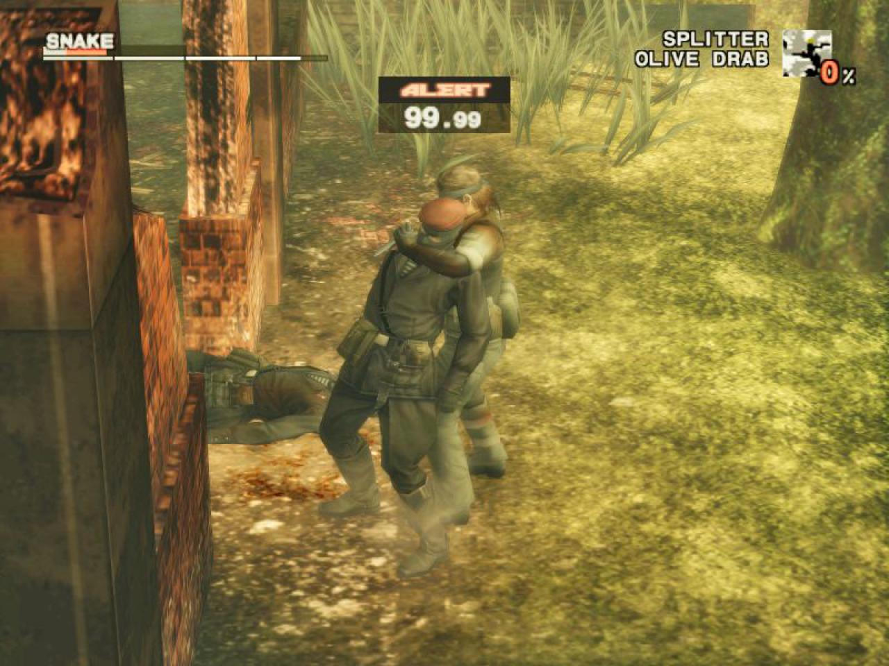 [16/10/2015] Lautlos: Metal Gear Solid 3: Snake Eater setzte den Fokus noch mehr auf Schleich-Action als die bisherigen Titel.