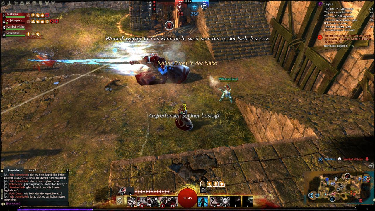 [23/10/2015] Einsteiger-Guide für Guild Wars 2: Im neuen Festungs-Modus des Strukturierten PvPs gilt es, den feindlichen Anführer zu bezwingen und gleichzeitig den eigenen zu beschützen.