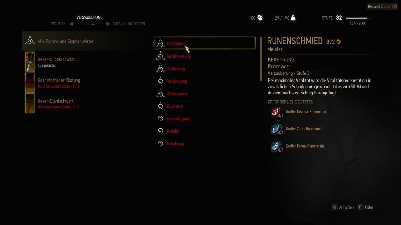 [16/10/2015] The Witcher 3: Hearts of Stone - Der Runenschmied. (10)