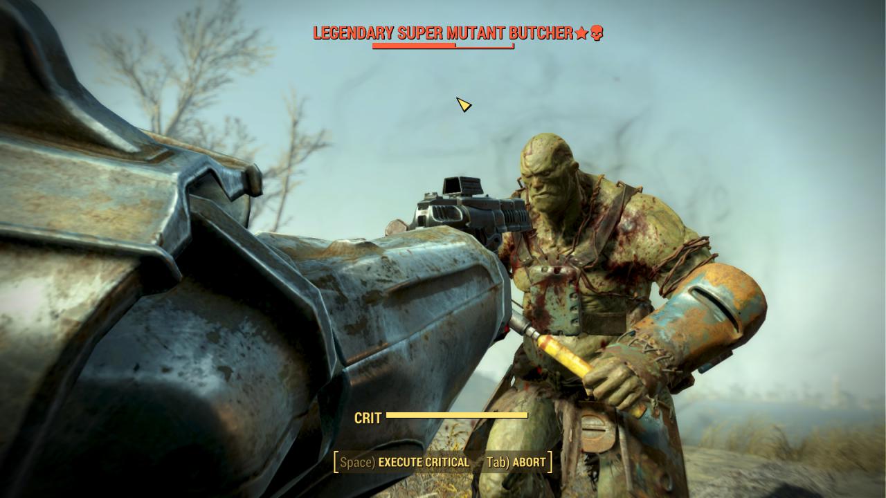 Kampf gegen einen legendären Gegner in Fallout 4