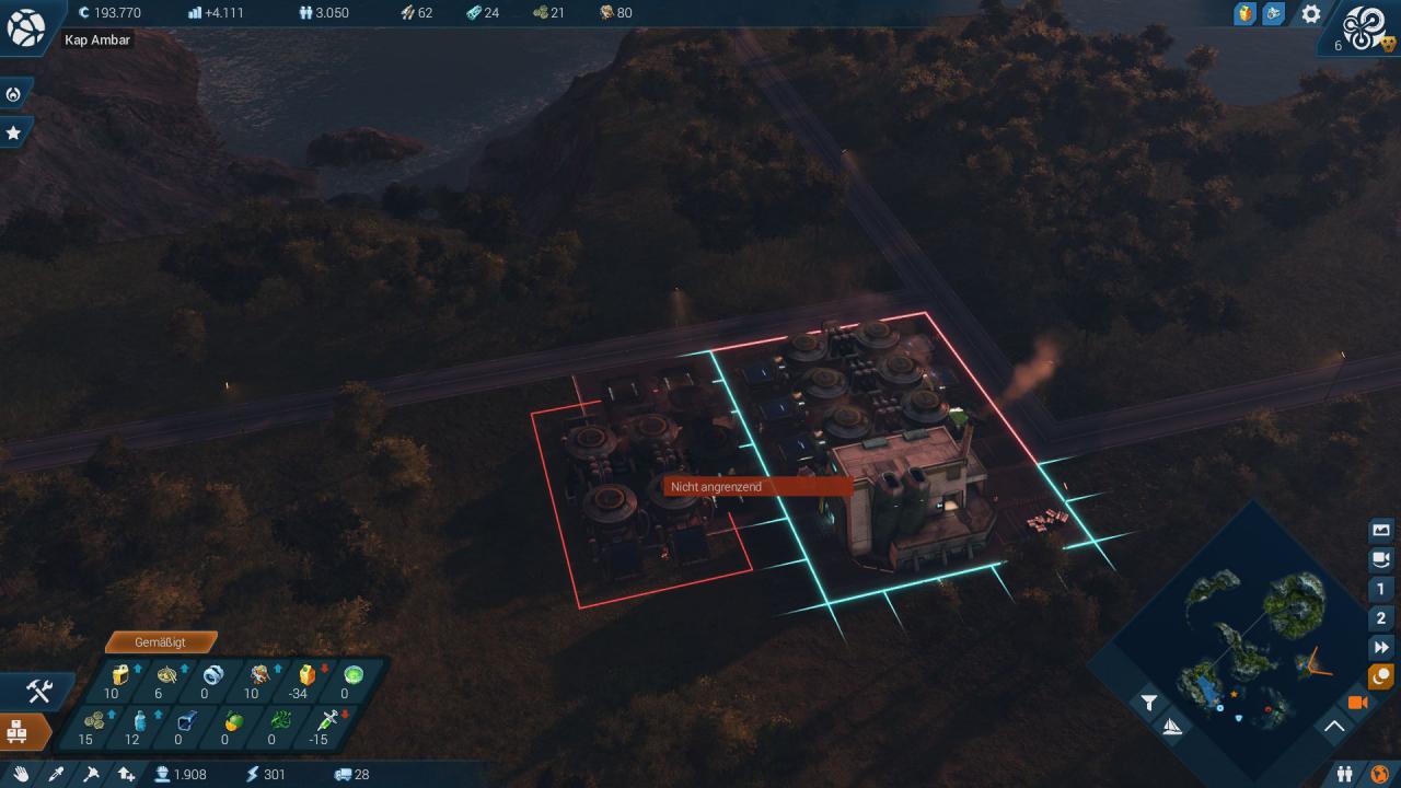 [09/11/2015] Anno 2205: Angebaute Module lassen sich auch nachträglich abmontieren, drehen und neu platzieren.