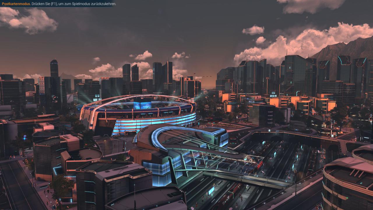 [09/11/2015] Anno 2205: Große öffentliche Gebäude gehören möglichst inmitten der Wohngebiete platziert.