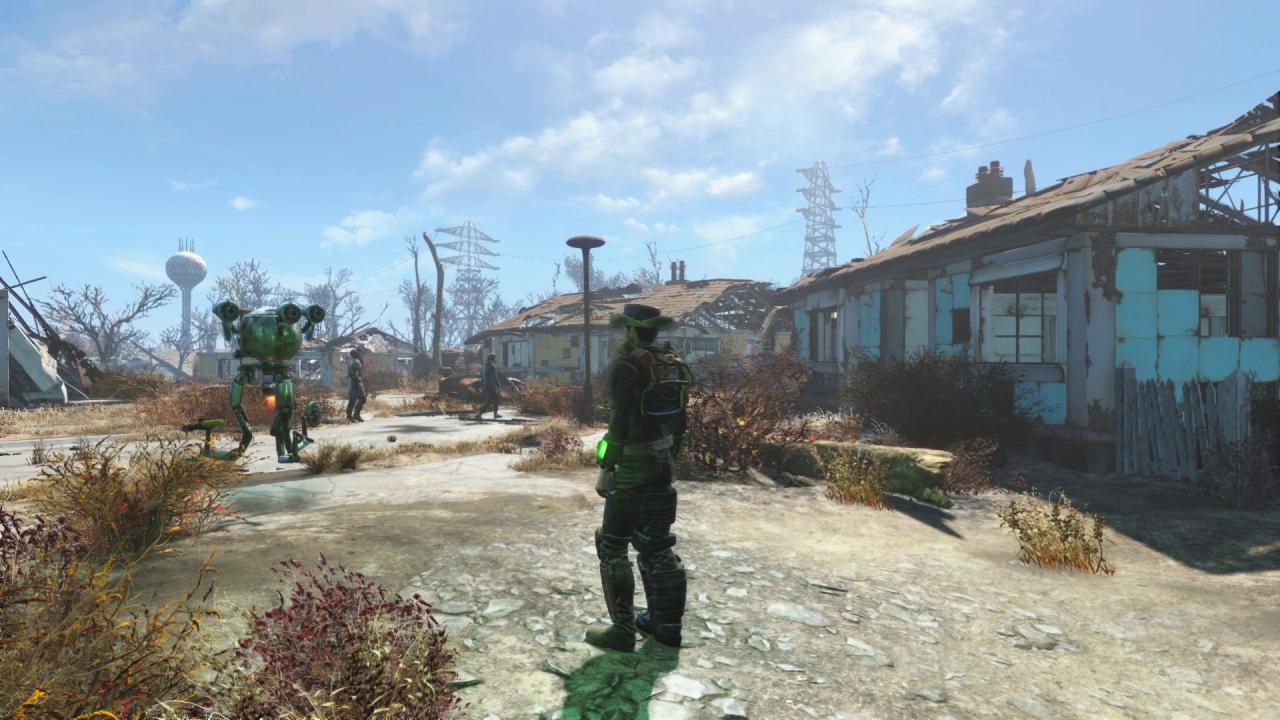 [09/11/2015] Mit etwas Geduld ist unser Heimatörtchen irgendwann wieder ein belebtes Dorf voller NPCs, Karawanen und Siedler.