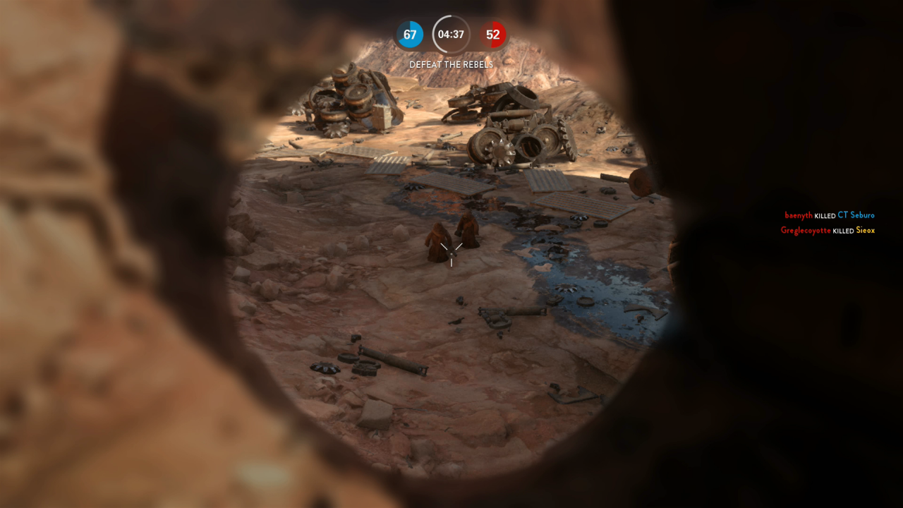 [13/11/2015] Ab und an laufen uns im Jawa-Camp Jawas vor die Linse. Solche netten Details stärken die Atmosphäre.