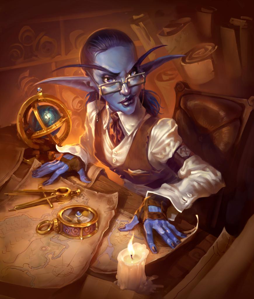 [06/11/2015] Elise Sternensucher ist der vernünftige Charakter in Hearthstone: Die Forscherliga.