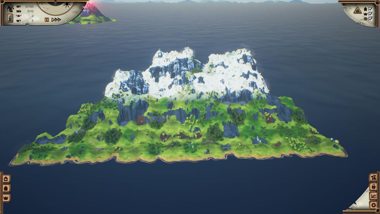 [26/11/2015] Valhalla Hills: Mit zunehmendem Fortschritt nimmt die jeweils besiedelbare Fläche eines Levels zu.