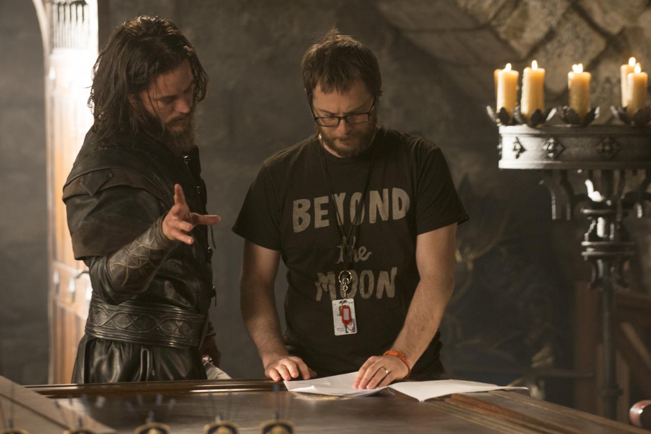 [07/11/2015] Warcraft: The Beginning - Schauspieler Travis Fimmel (Anduin Lothar) und Regisseur Duncan Jones