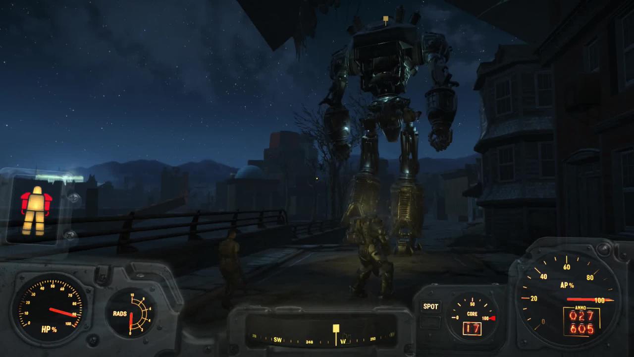[30/11/2015] Folgt Liberty Prime bis zu den CIT Ruinen.