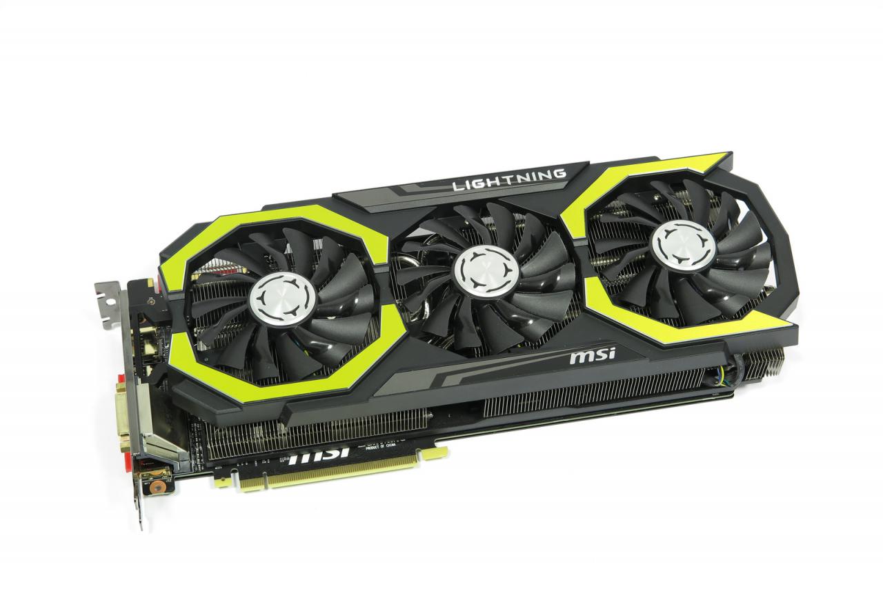 [21/12/2015] Beispiel für ein Customdesign: MSI GTX 980 Ti Lightning