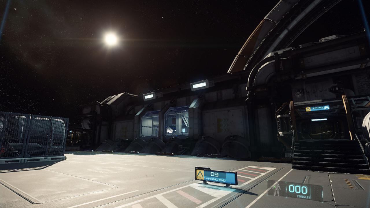 [03/12/2015] Star Citizen Alpha 2.0 Crusader, Szene aus dem PTU-Playtest