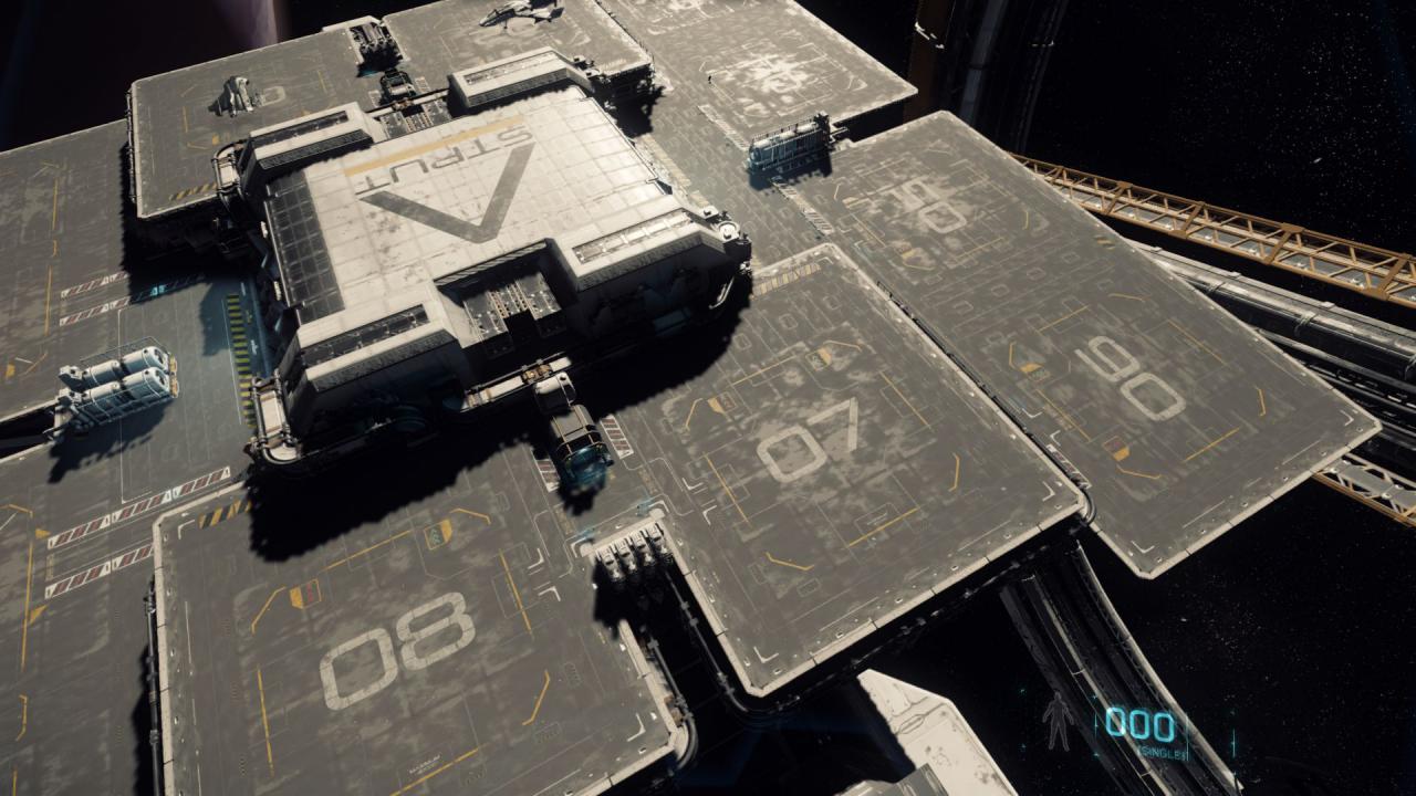 [03/12/2015] Star Citizen Alpha 2.0 Crusader, Szene aus dem PTU-Playtest