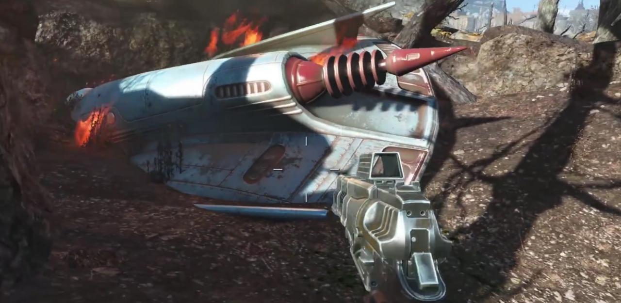 [17/12/2015] Fallout 4 - Tipps zum abgestürzten UFO und Fundort des Alien-Blasters im Guide