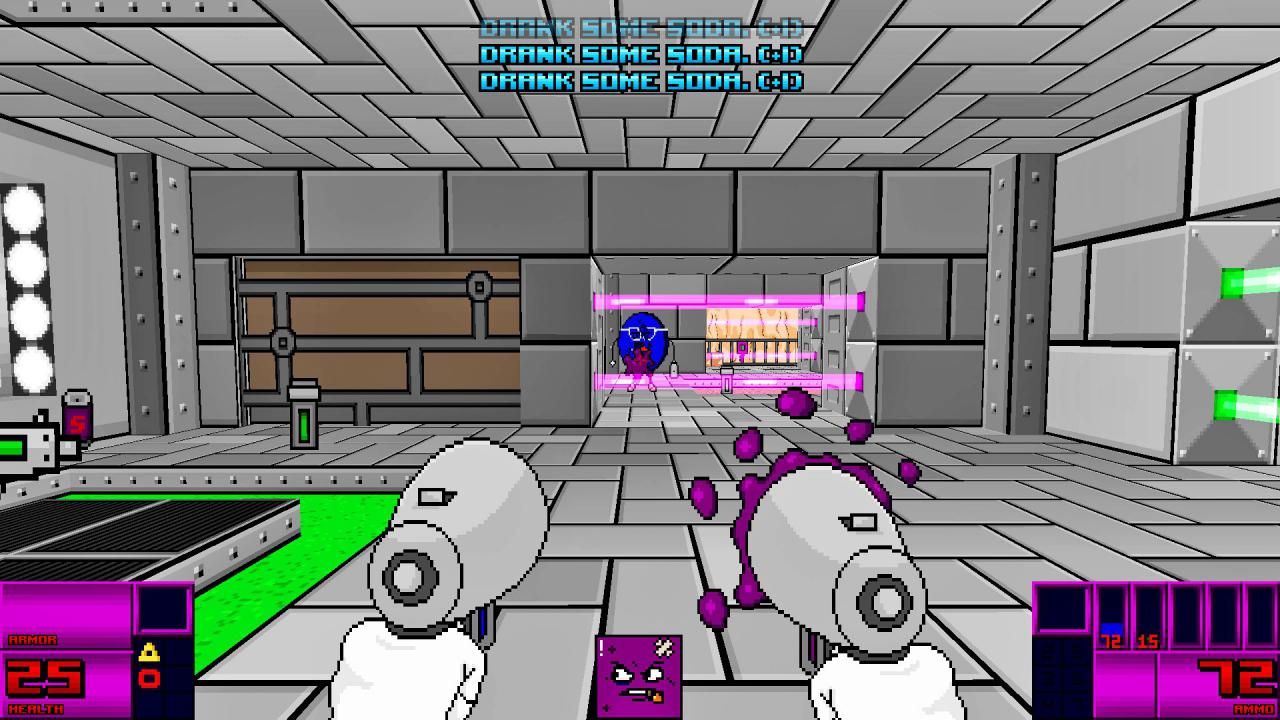 [20/01/2016] Doom-Mod-Special: The Adventures of Square ist eine lustig gemachte Shooter-Variante mit Zeichentrickgrafik.