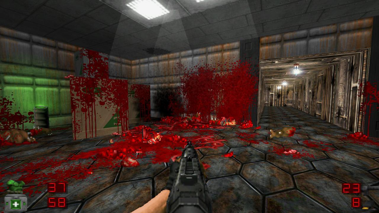 [20/01/2016] Doom-Mod-Special: Reichlich Splattereffekte erhaltet ihr durch die Brutal Doom Mod.